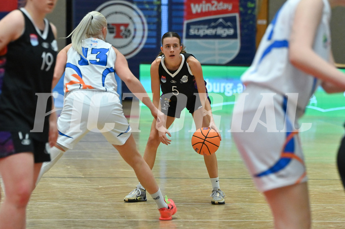 Basketball Damen Supercup 2024/25, 4.Runde, DBB Wels vs Vienna United,

