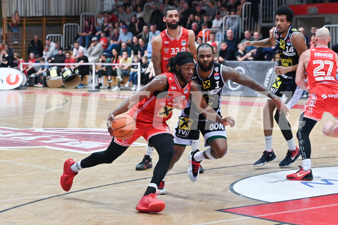 Basketball, Superliga 2024/25, Plazierungsrunde 5.Runde, Flyers Wels vs. Gmunden Swans,
