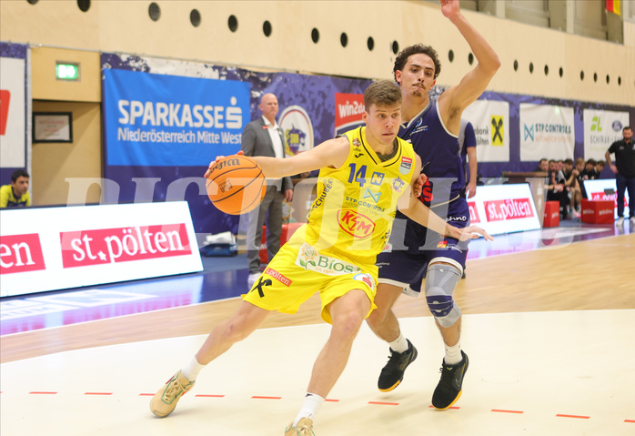 Basketball Superliga 2023/24, Grunddurchgang 14.Runde SKN St. Pölten vs. BBC Nord Dragonz


