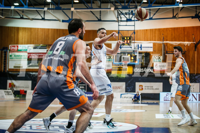 Basketball, bet-at-home Basketball Superliga 2020/21, Grunddurchgang 8. Runde, Oberwart Gunners, Klosterneuburg Dukes, Terrence Bieshaar (14)