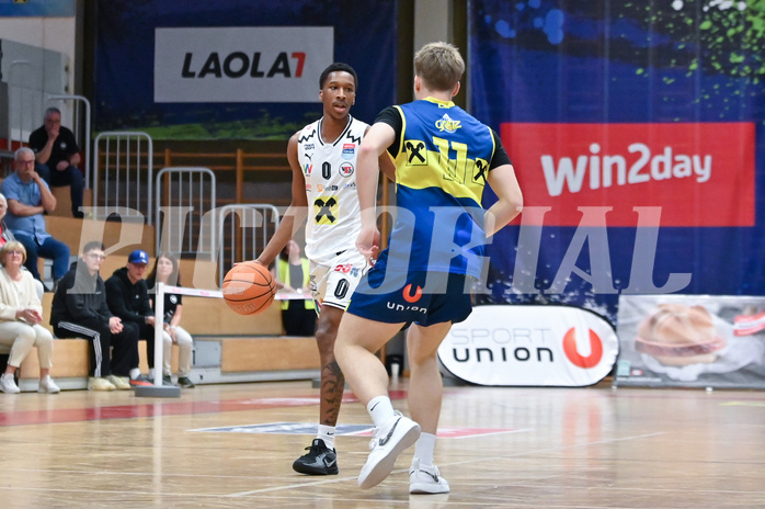 Basketball, Superliga 2024/25, 9. Plazierungsrunde, Flyers Wels vs. UBSC Graz,