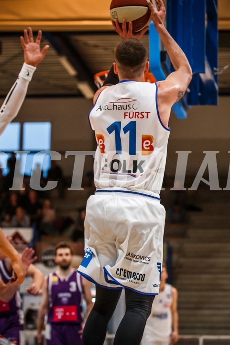 Basketball, ABL 2018/19, Grunddurchgang 33.Runde, Oberwart Gunners, Timberwolves, Hayden Thomas Lescault (11)