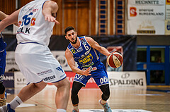 Basketball, bet-at-home Basketball Superliga 2020/21, Grunddurchgang 14. Runde, Oberwart Gunners, Gmunden Swans, Daniel Friedrich (6)