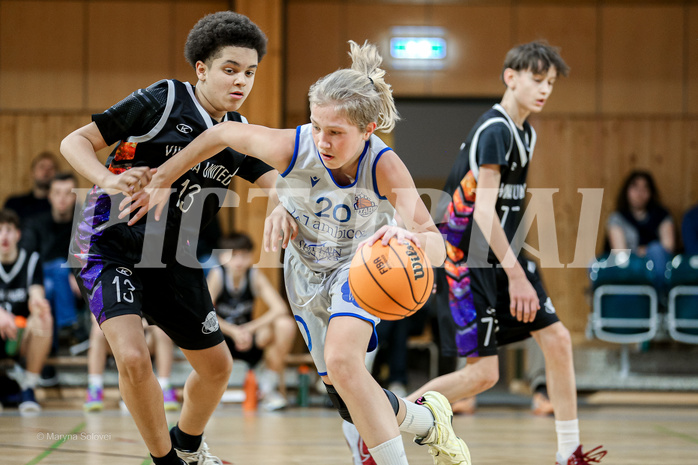 09.03.2025 Österreichischer Basketballverband 2024/25, SLMU14, STARS Basketball vs Vienna United