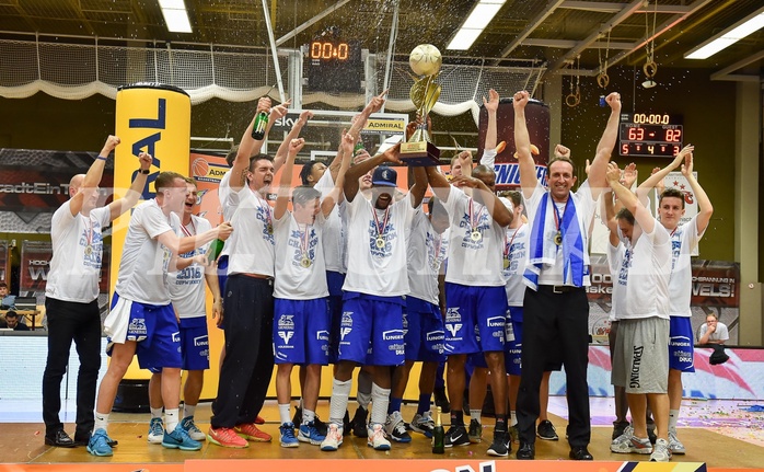 Basketball ABL 2015/16 Playoff Finale Spiel 3 WBC Wels vs Gunners Oberwart