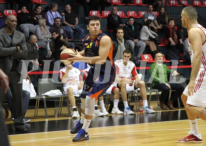 Basketball ABL 2016/17 Grunddurchgang 15.Runde BC Vienna vs Fürstenfeld Panthers