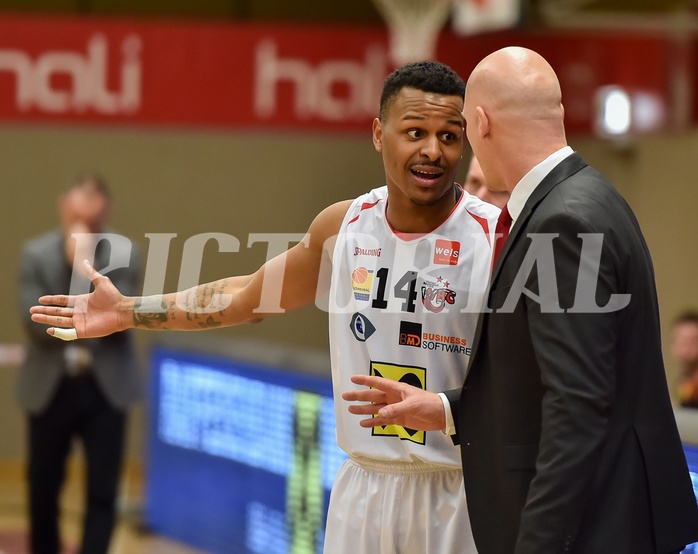 Basketball ABL 2015/16 Grunddurchgang 30.Runde WBC Wels vs F