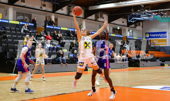 Basketball Damen Superliga 2022/23, Grunddurchgang 14.Runde BK Duchess Klosterneuburg vs. UBSC Graz


