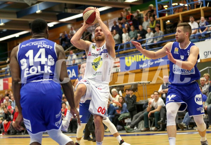 Basketball ABL 2018/19, Grunddurchgang 25.Runde Gmunden Swans vs. Oberwart Gunners


