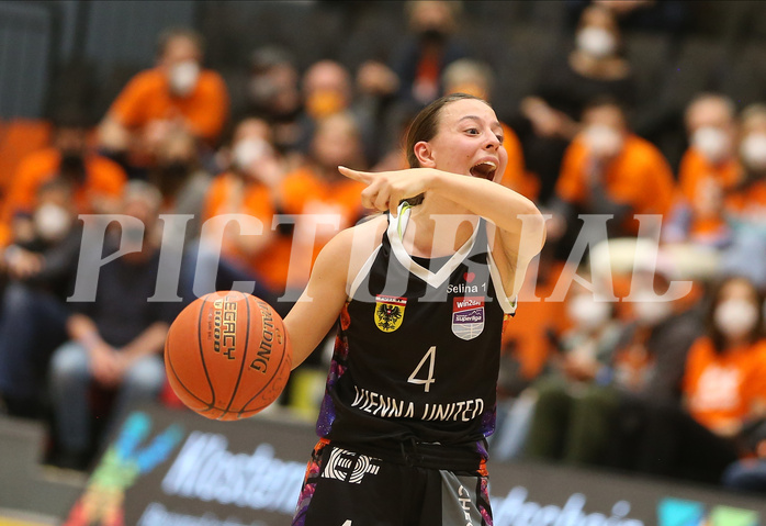 Basketball Damen Superliga 2021/22, Finale Spiel 1 BK Duchess Klosterneuburg vs. Vienna United


