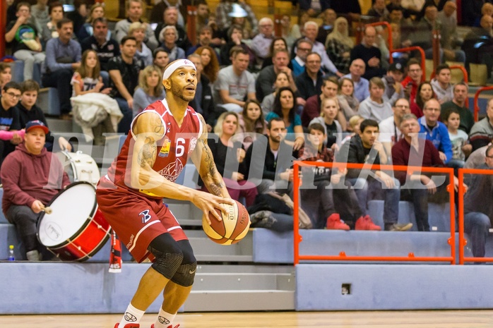 Basketball, ABL 2017/18, Grunddurchgang 14.Runde, Traiskirchen Lions, Oberwart Gunners, Shawn L. Ray (6)