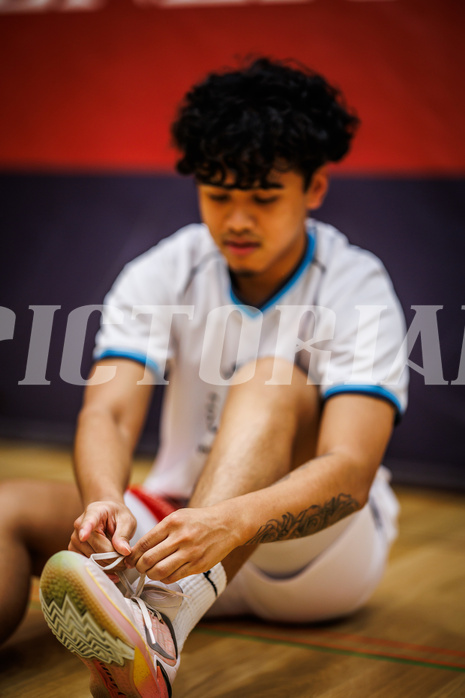 Basketball, Basketball Austria Cup 2023/24, Achtelfinale Spiel 2, Vienna Timberwolves, Flyers Wels, Dean-Leon Cantor (19)