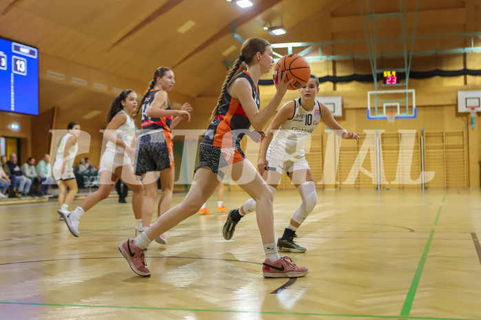 20.10.2024 Österreichischer Basketballverband 2024/25, SLWU16, Basket Flames UNION vs. Basket Duchess

