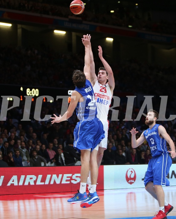 Basketball Eurobasket 2015  Team Croatia vs. Team Czech Republic


