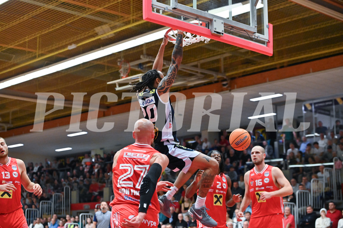 Basketball, Superliga 2024/25, Grunddurchgang 7.Runde, Flyers Wels vs. Gmunden,
