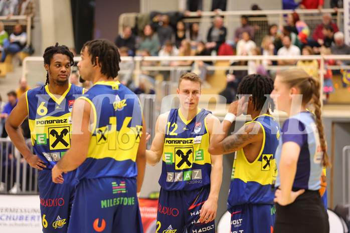 Basketball Superliga 2023/24, Grunddurchgang 12.Runde SKN St. Pölten vs. UBSC Graz


