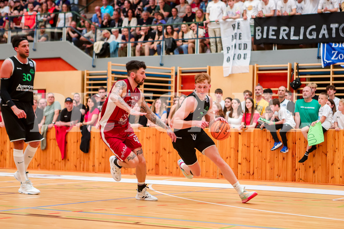 Basketball Zweite Liga 2023/24, Playoff, Finale Spiel 3 Mistelbach Mustangs vs. Union Deutsch Wagram


