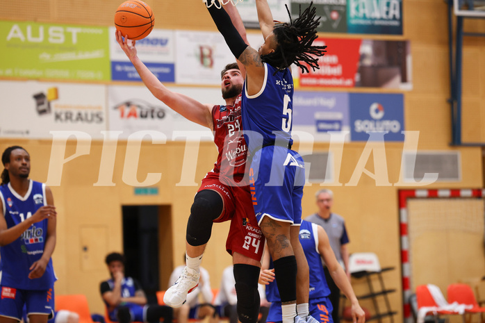 Basketball Zweite Liga 2024/25, Playoffs, Viertelfinale Spiel 1 Mistelbach Mustangs vs. Kufstein Towers


