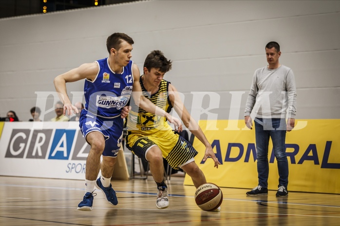 Basketball, ABL 2018/19, Grunddurchgang 36.Runde, UBSC Graz, Oberwart Gunners, Jakob Ernst (11)