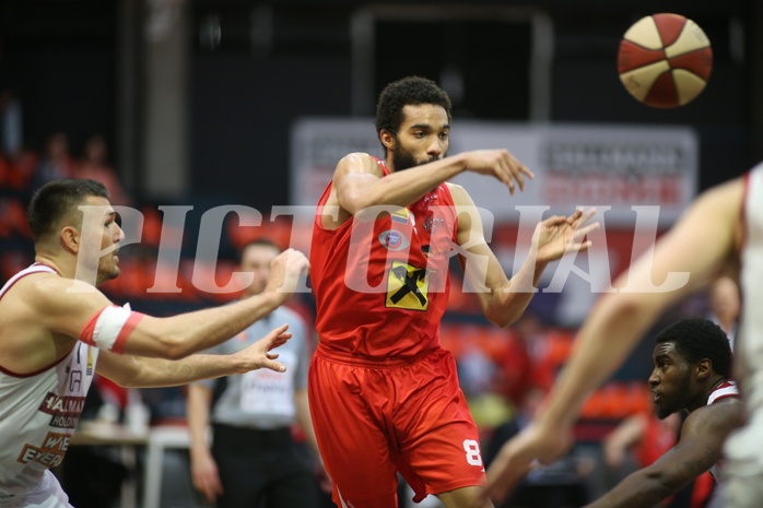 Basketball ABL 2016/17, Playoff VF Spiel 1 BC Vienna vs. WBC Wels