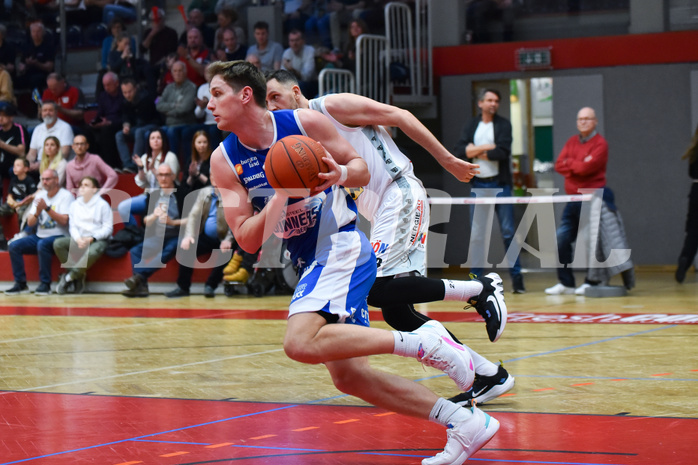Win2Day Basketball Superliga 2022/23, 9. Plazierungsrunde, Flyers Wels, Oberwart Gunners,
