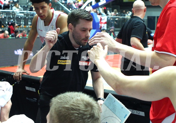 Basketball FIBA Basketball World Cup 2019 European Qualifiers,  First Round Austria vs. Georgia


