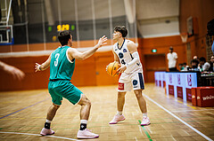Basketball, Basketball Zweite Liga 2024/25, Grunddurchgang 14.Runde, Vienna Timberwolves, KOS Celovec, Felix Angerbauer (4)