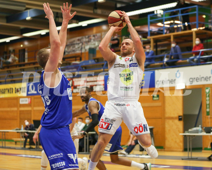 Basketball Superliga 2020/21, 6. Plazierungsrunde Gmunden Swans vs. Oberwart Gunners


