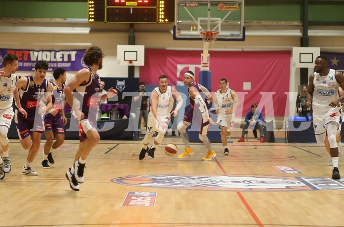 Basketball ABL 2018/19, Grunddurchgang 24.Runde D.C. Timberwolves vs. Oberwart Gunners