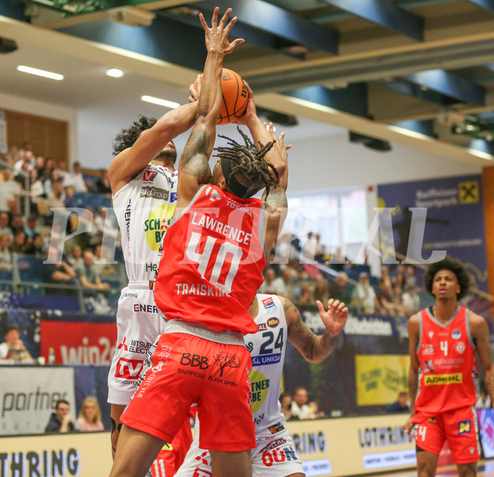Basketball Superliga 2023/24, 7.Plazierungsrunde Gmunden Swans vs. Traisirchen Lions


