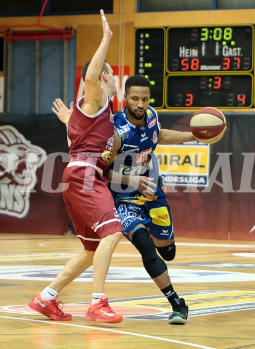 Basketball ABL 2015/16 Grunddurchgang 21.Runde Traiskirchen Lions vs. Kapfenberg Bulls