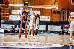 Basketball, win2day Basketball Superliga 2024/25, Grunddurchgang Runde 19, Oberwart Gunners, BBC Nord Dragonz, Lukas Hahn (25)