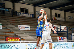 Basketball, bet-at-home Basketball Superliga 2020/21, Grunddurchgang, 12. Runde, Oberwart Gunners, UBSC Graz, Samuel Daniel (11)