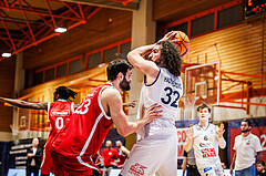 Basketball, win2day Basketball Superliga 2024/25, Grunddurchgang Runde 21
, BBC Nord Dragonz, BC Vienna, Sead Hadzifejzovic (32)