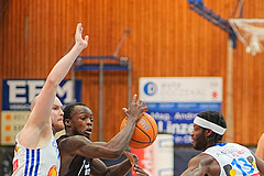 Basketball, Basketball Superliga 2024/25, Playoffs, Viertelfinale Spiel 3, Oberwart Gunners vs. Kapfenberg 