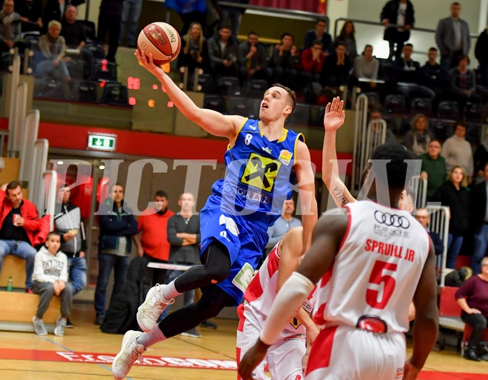 Basketball ABL 2018/19 Grunddurchgang 14. Runde Flyers Wels vs UBSC Graz