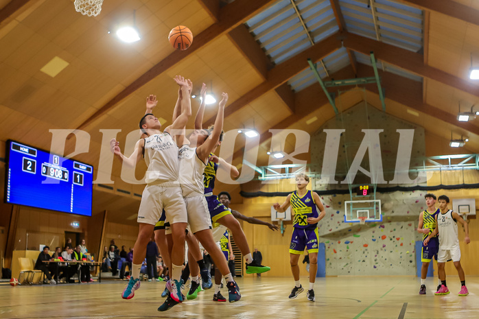 20.10.2024 Österreichischer Basketballverband 2024/25, SLMU16,Basket Flames vs. UBSC Graz

