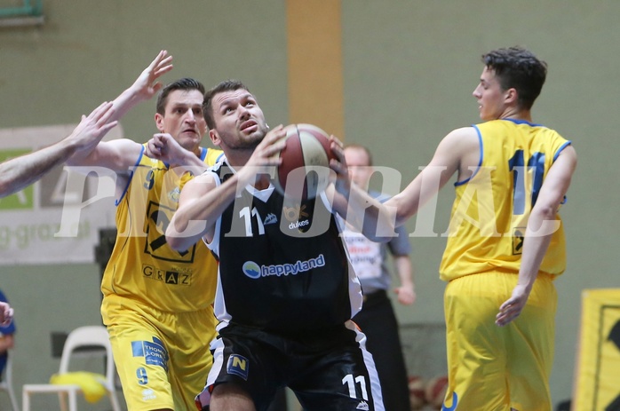 Basketball ABL 2015/16, Grunddurchgang 30.Runde UBSC Graz vs. BK Dukes Klosterneuburg