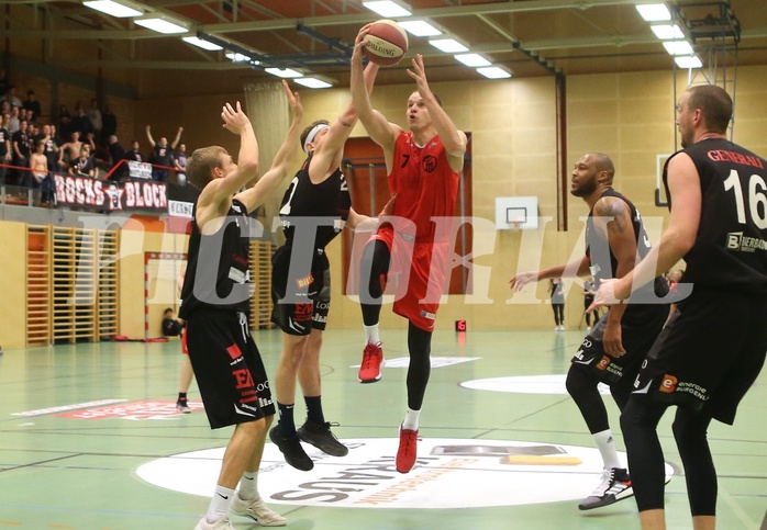 Basketball ABL 2018/19, Grunddurchgang 21.Runde Kapfenberg Bulls vs. Gmunden Swans


