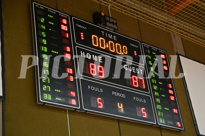 Basketball, Superliga 2024/25, Grunddurchgang 7.Runde, Flyers Wels vs. Gmunden,