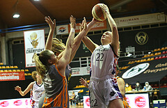 Basketball Damen Superliga 20120/21, Halblfinale Spiel 2 Vienna United PSV vs. BK Duchess Klosterneuburg


