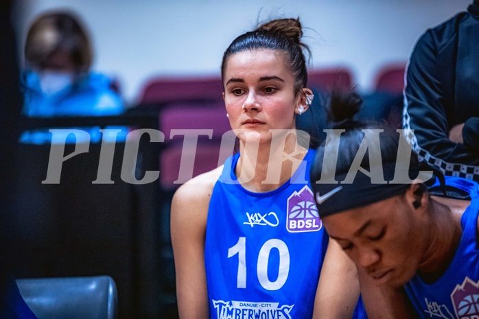 Basketball Basketball Damen Superliga 2021/22, Damen CUP Semifinale Basket Flames vs. Vienna D.C. Timberwolves
