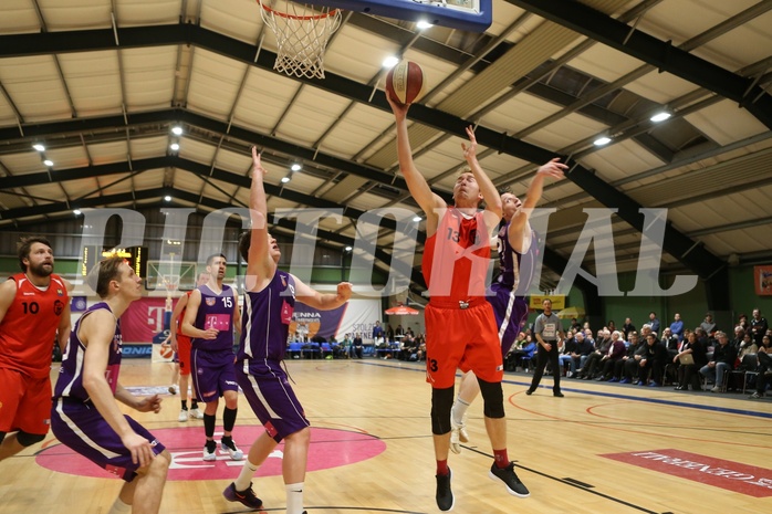 Basketball 2.Bundesliga 2017/18, Grundurchgang 12.Runde D.C. Timberwolves vs. Mistelbach Mustangs


