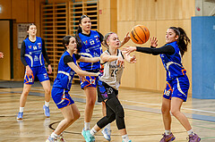 05.04.2025 Österreichischer Basketballverband 2024/25, SLWU16 Vienna United vs. DBB  Basketgirls Wels