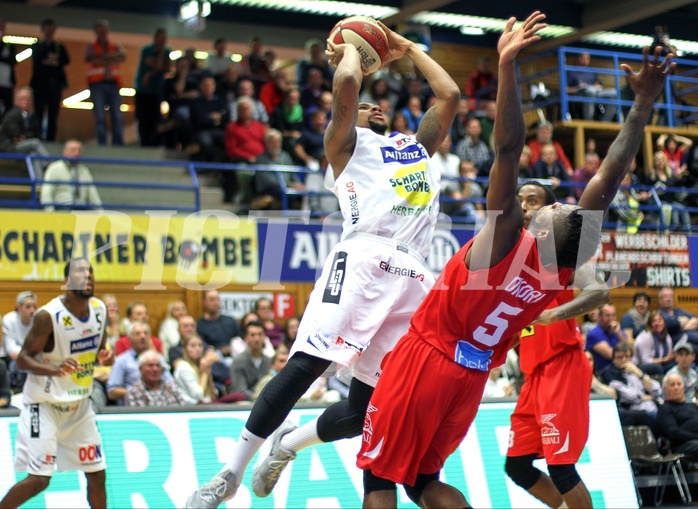 Basketball ABL 2015/16 Grunddurchgang 7.Runde Gmunden Swans vs. WBC Wels


