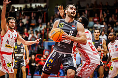 Basketball, win2day Basketball Superliga 2024/25, Grunddurchgang 12.Runde, Traiskirchen Lions, Klosterneuburg Dukes, Dragan Bjeletic (0)