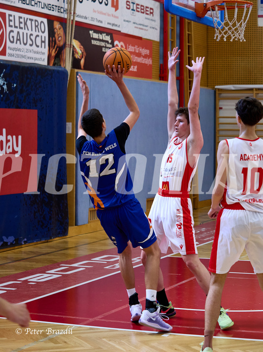 Basketball Superliga 2024/25, SLMU16 Traiskirchen Lions vs. FCN Baskets Wels


