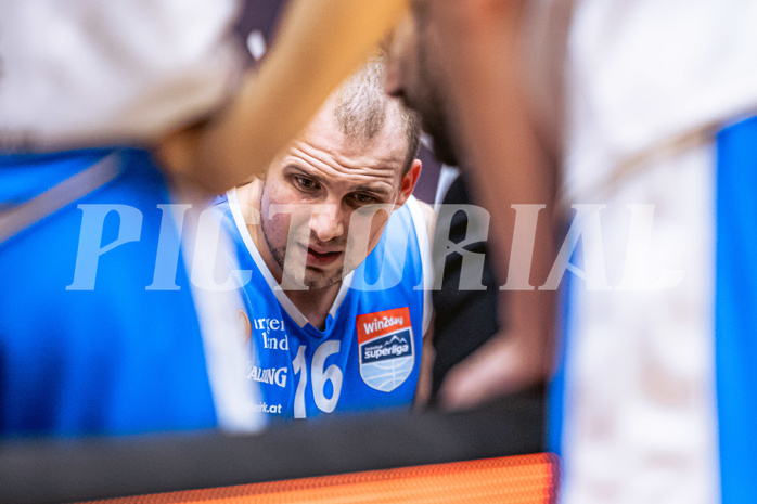Basketball, Win2Day Superliga 2022/23, Grunddurchgang 19.Runde, Vienna Timberwolves, Oberwart Gunners, Renato Poljak (16)