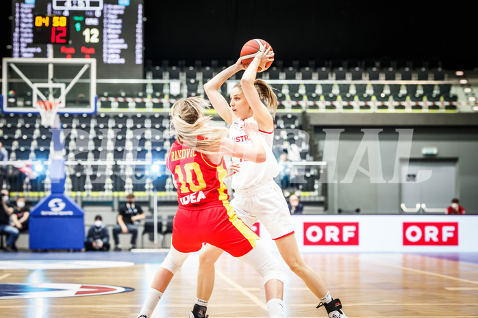 Basketball, FIBA Women´s Eurobasket Qualifiers 2023, , Österreich, Montenegro, Sill Simone (13)