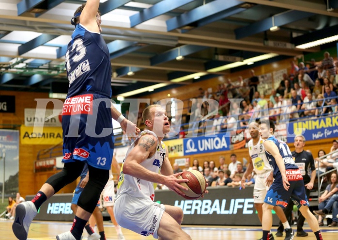 Basketball ABL 2017/18, Grunddurchgang 35.Runde Gmunden Swans vs. Kapfenberg Bulls